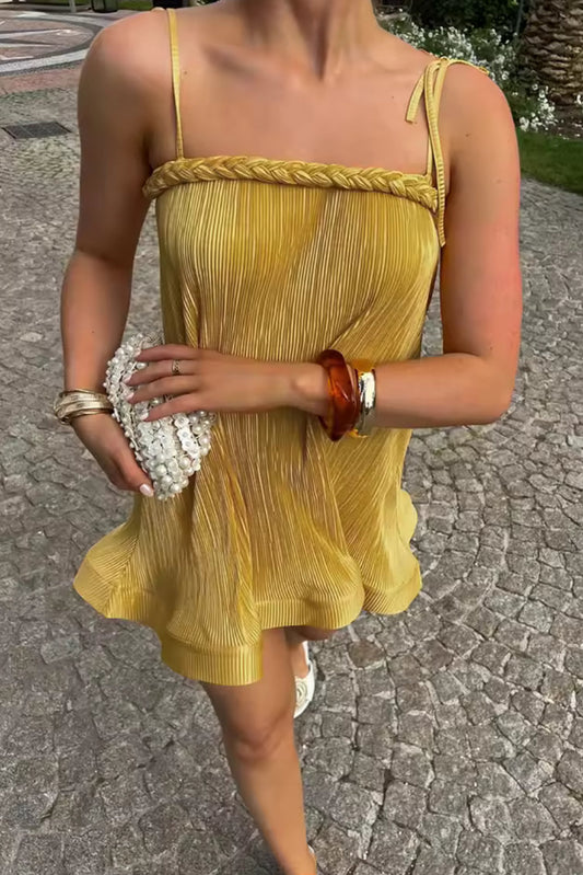 Mustard Dress