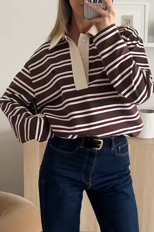 Striped Polo Shirt